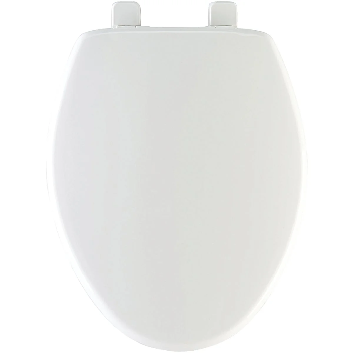Prestigious Mayfair Elongated Closed Front Slow Close White Plastic Toilet Seat Classic
