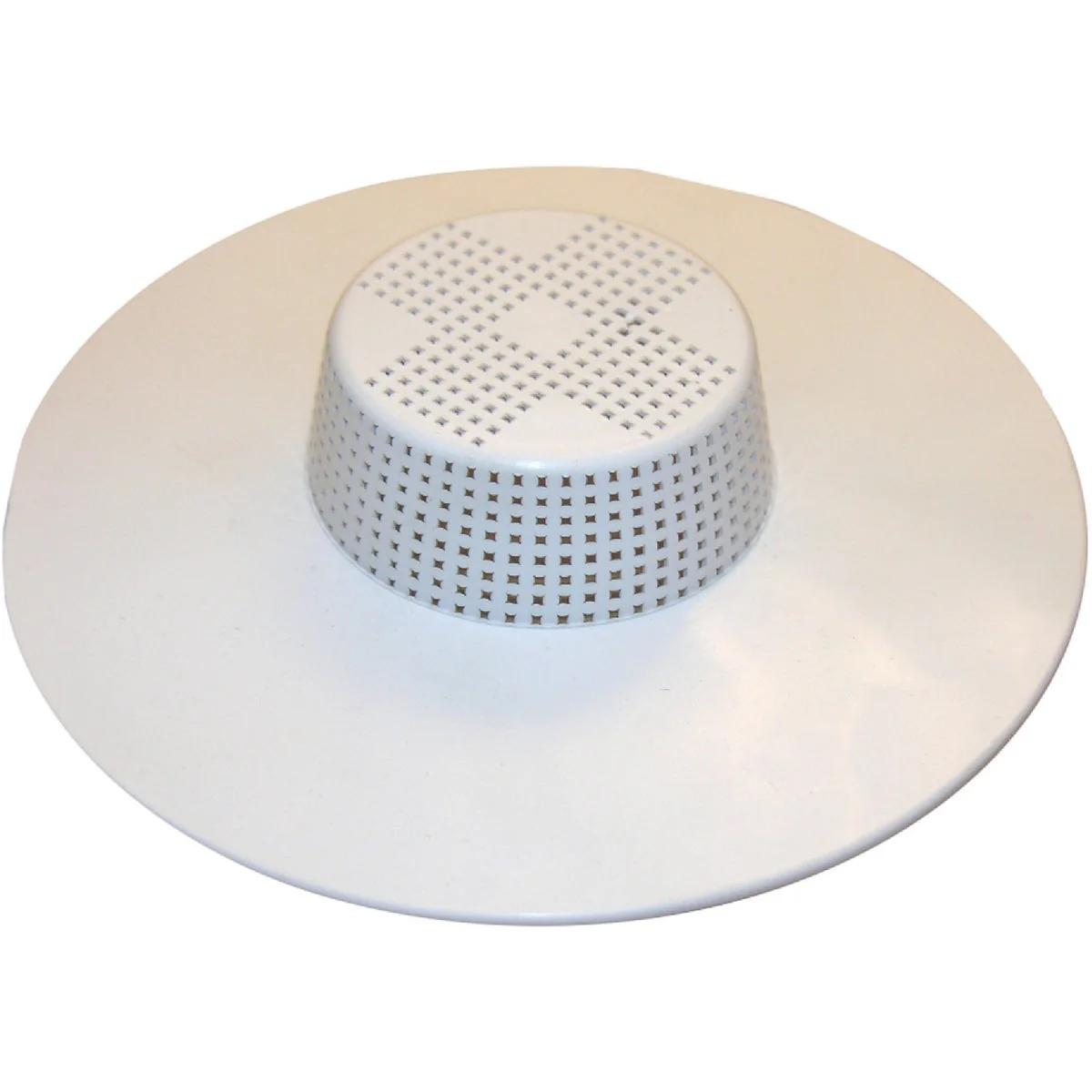 Soft Lasco 1-1 2 In. White Hair Snare Tub Drain Strainer Exclusive