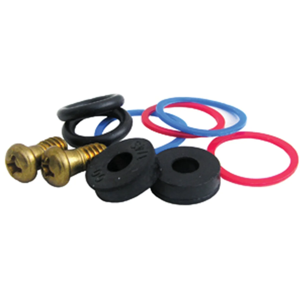 Elite Lasco 10pc PP Stem Repair Kit Rubber Nylon Brass Faucet Repair Kit Powerful