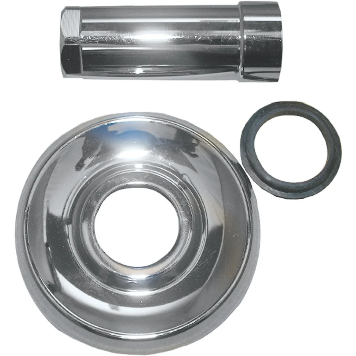 Authentic Lasco 3-1 8 In. OD Chrome Tub Shower Flange For Delta Delex Advanced