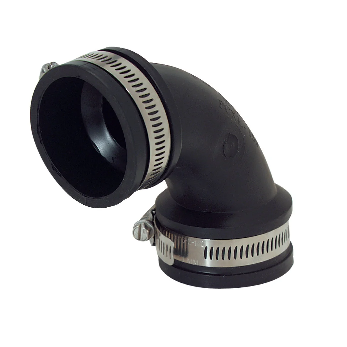 Trendy Fernco Flexible 1-1 2 In. 90 Deg. Flexible Repair PVC Sewer Drain Elbow 1 4 Bend Original