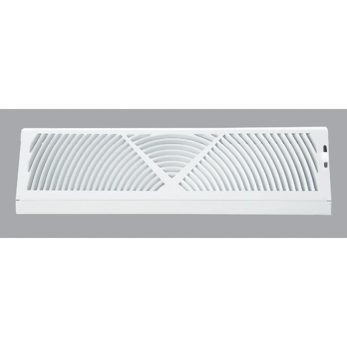 Elegant Home Impressions 18 In. White Steel Baseboard Diffuser Selected
