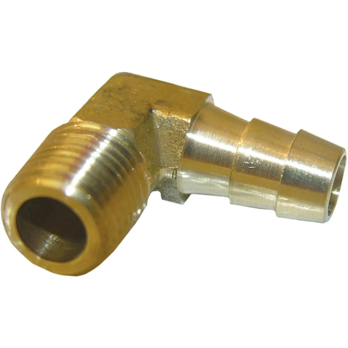 Carefully Designed Lasco 1 4 In. MPT x 3 8 In. Hose Barbed 90 Deg. Brass Elbow 1 4 Bend Classic