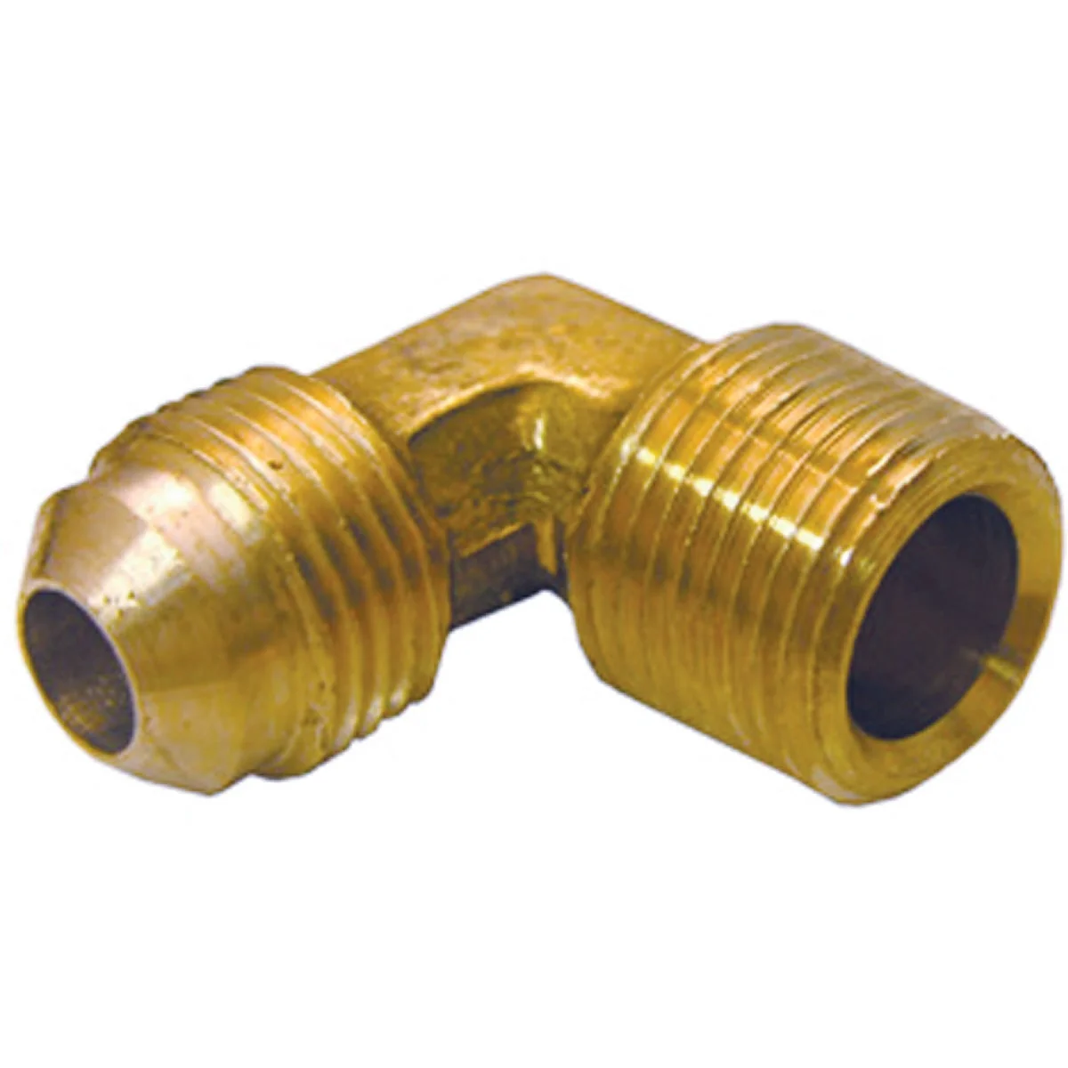 Expertly Made Lasco 1 2 In. MFL x 1 2 In. MPT 90 Deg. Flare Brass Elbow 1 4 Bend Secure