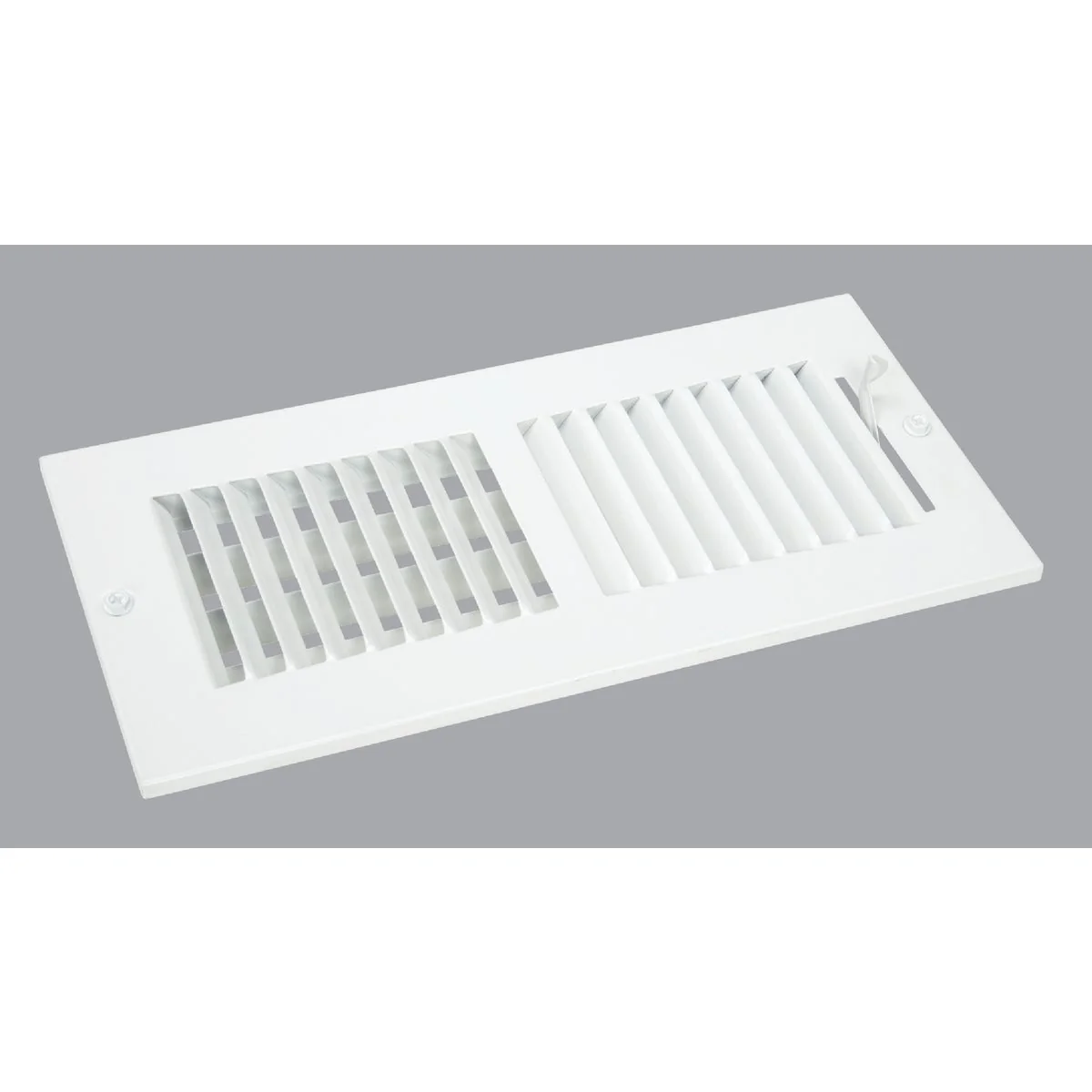 Practical Home Impressions White Steel 5.75 In. Wall Register Functional
