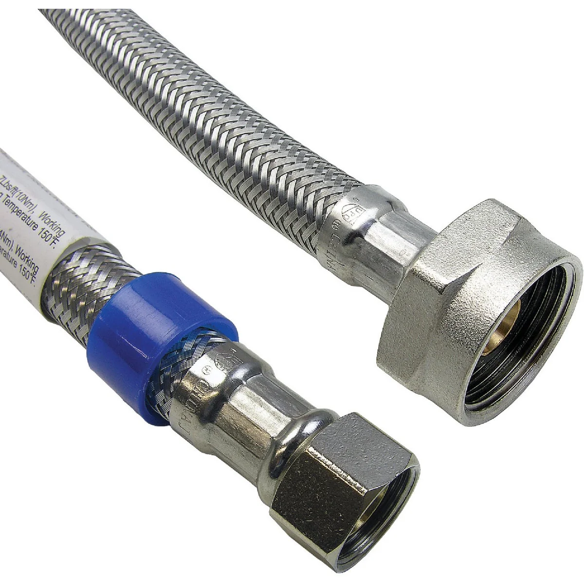 Outstanding Lasco 3 8 In. C x 7 8 In. BC x 20 In. L Braided Stainless Steel Flex Line Toilet Connector User-Friendly