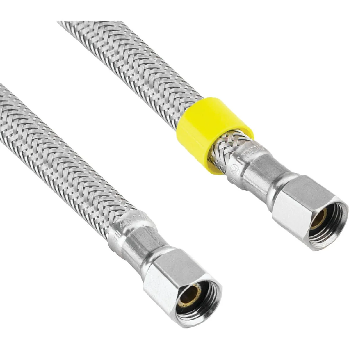 Refined Lasco 1 4 In. x 1 4 In. x 5 Ft. Length Braided Supply Ice Maker Connector Hose Modern