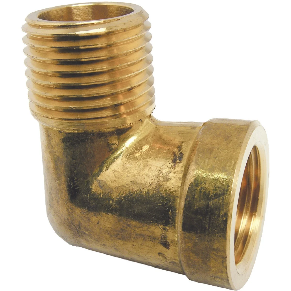 High-Grade Lasco 1 2 In. FPT x 1 2 In. MPT 90 Deg. Street Brass Elbow 1 4 Bend Luxury