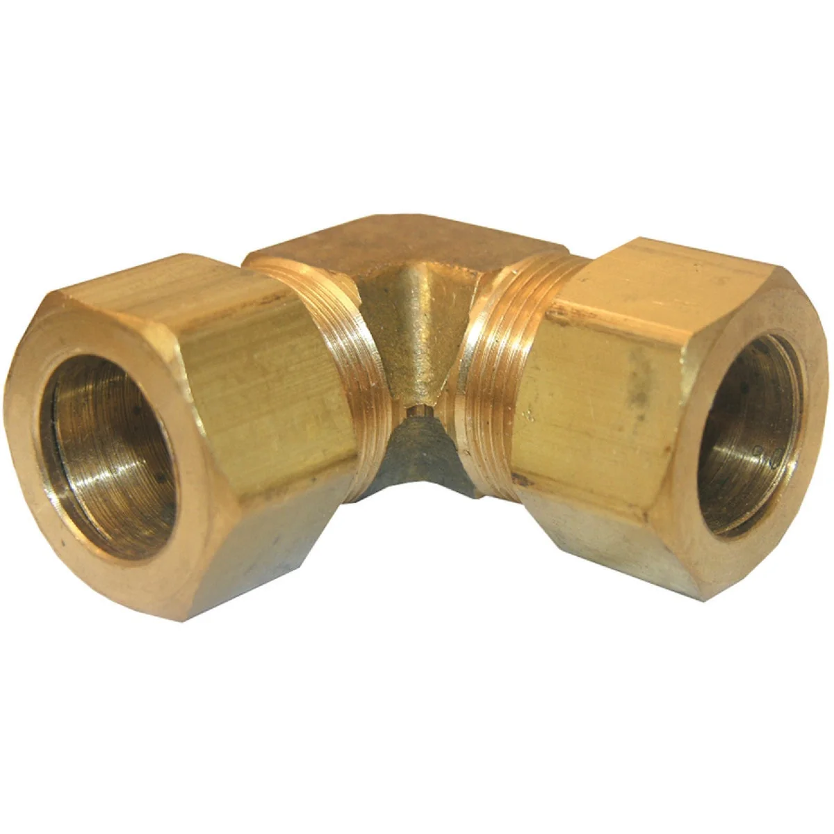 Genuine Lasco 5 8 In. 90 Deg. Compression Brass Elbow 1 4 Bend Reliable