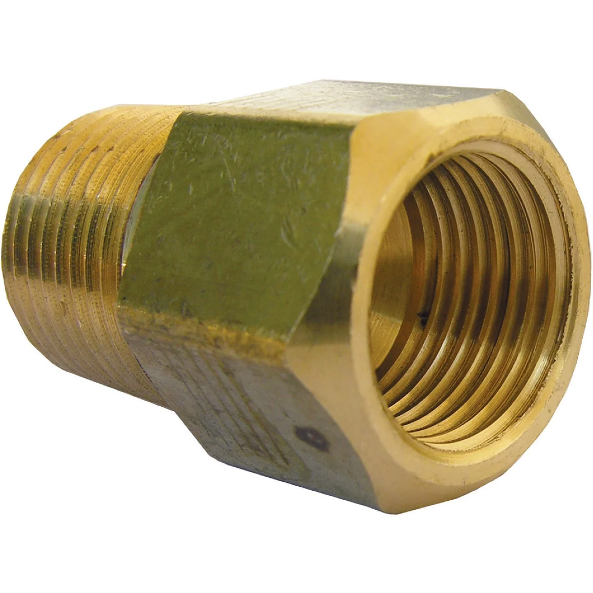 Dependable Lasco 1 2 In. F x 1 2 In. MPT Brass Flare Adapter High-Quality