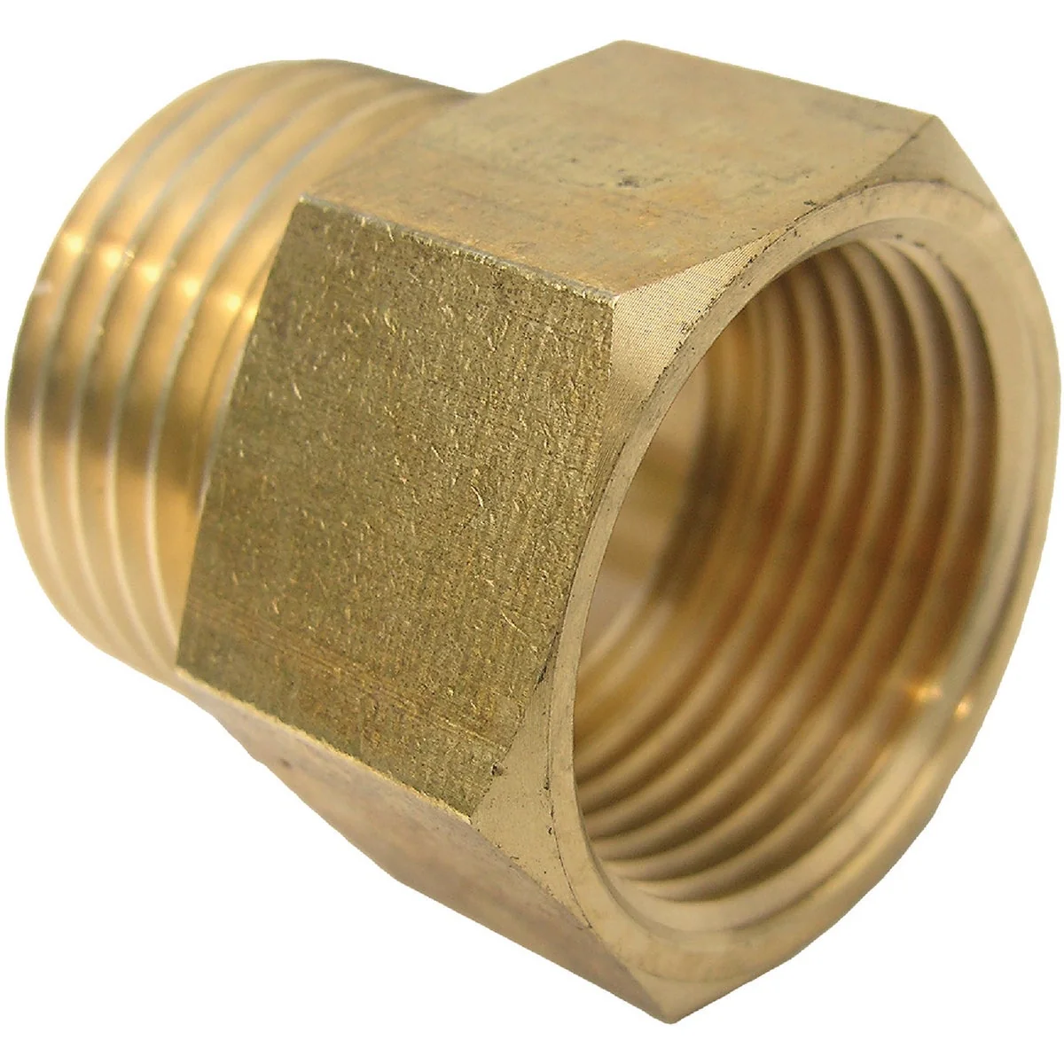 World-Class Lasco 3 4 In. MHT x 3 4 In. FIP Brass Adapter Detailed