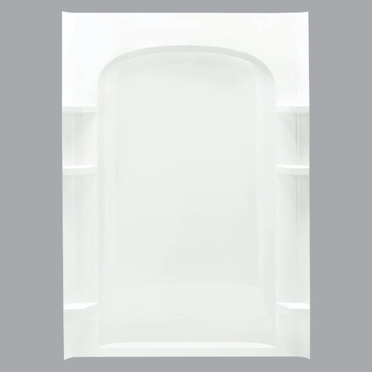 Advanced Sterling 48 In. W x 75-3 4 In. H White Vikrell Shower Back Wall Enhanced
