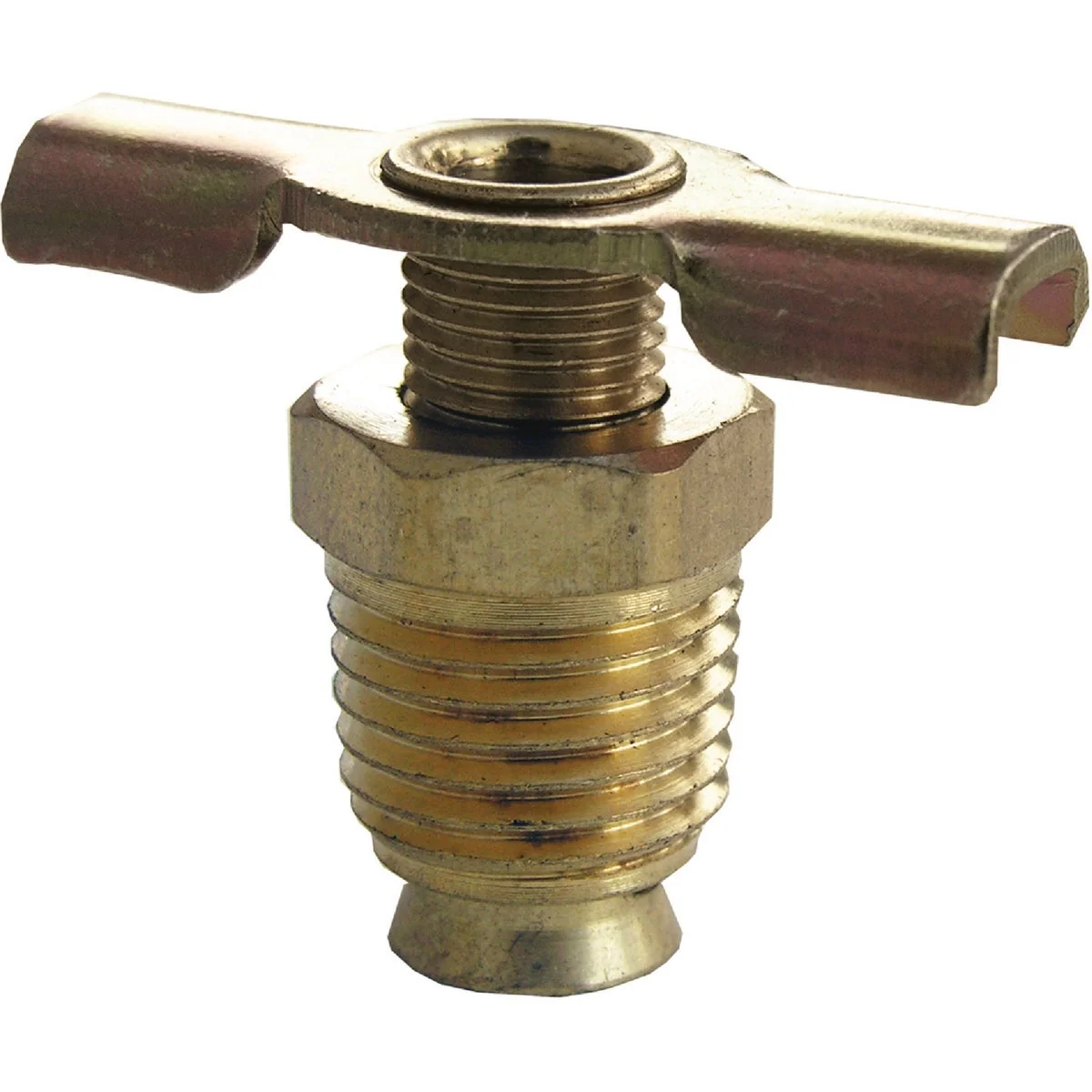 Exceptional Lasco 3 8 In. MPT Brass 200 psi External Seat Drain Cock Smooth