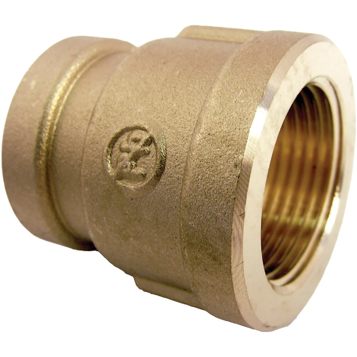 Expertly Made Lasco 3 4 In. FPT x 1 2 In. FPT Red Brass Reducing Bell Coupling Practical