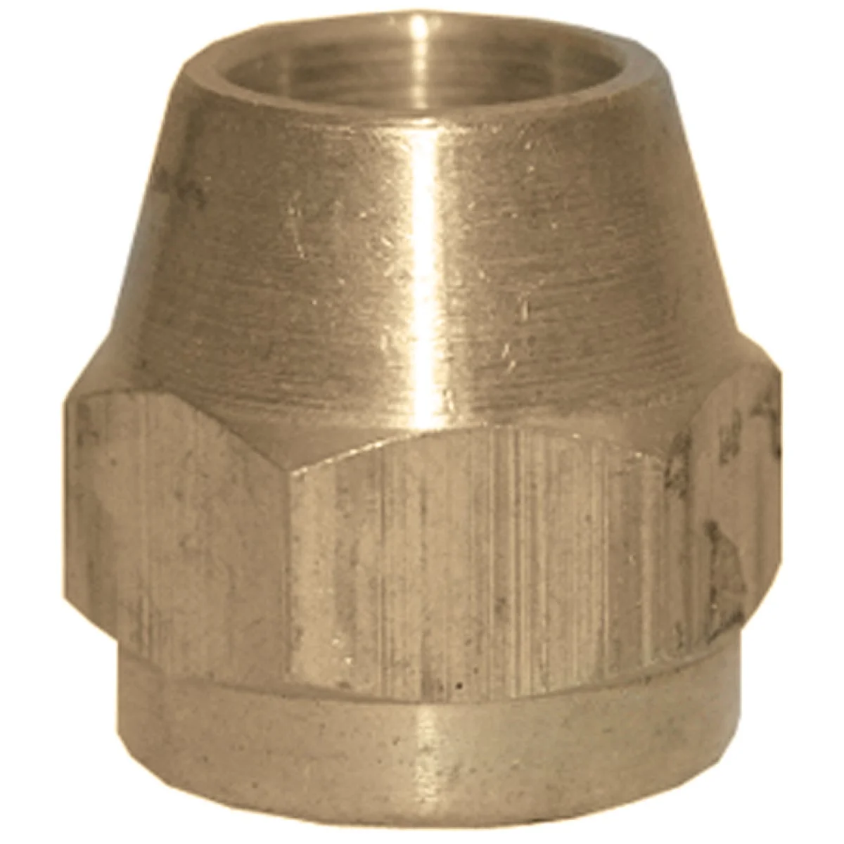 Advanced Lasco 3 8 In. Brass Flare Nut Green