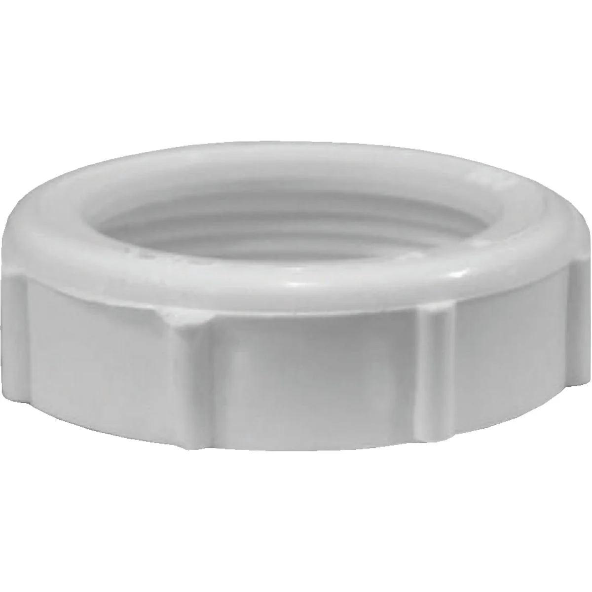 Fine Jones Stephens 1-1 2 In. White Plastic Slip Joint Nut 100-Pack Fine Crafted