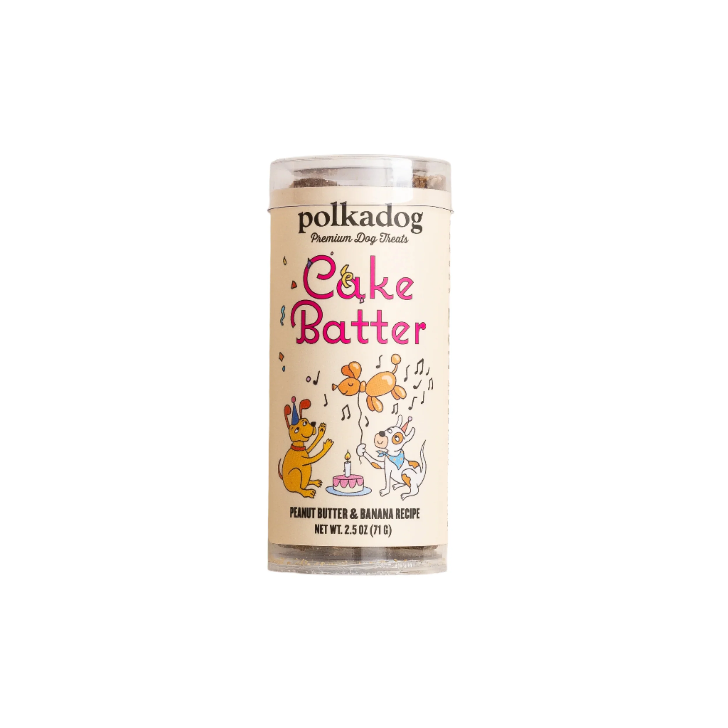 Outstanding POLKADOG CAKE BATTER MINI TUBE First-Class