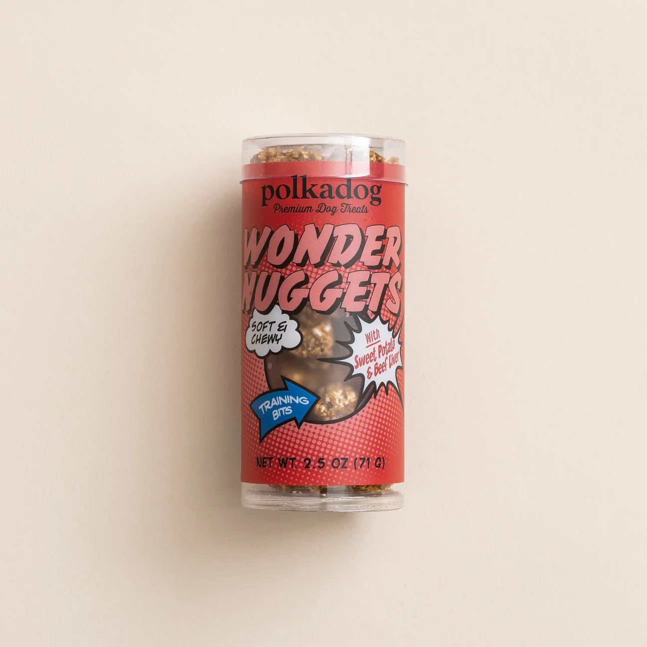 Premium Material POLKADOG WONDER NUGGETS SWEET POTATO BEEF Crafted