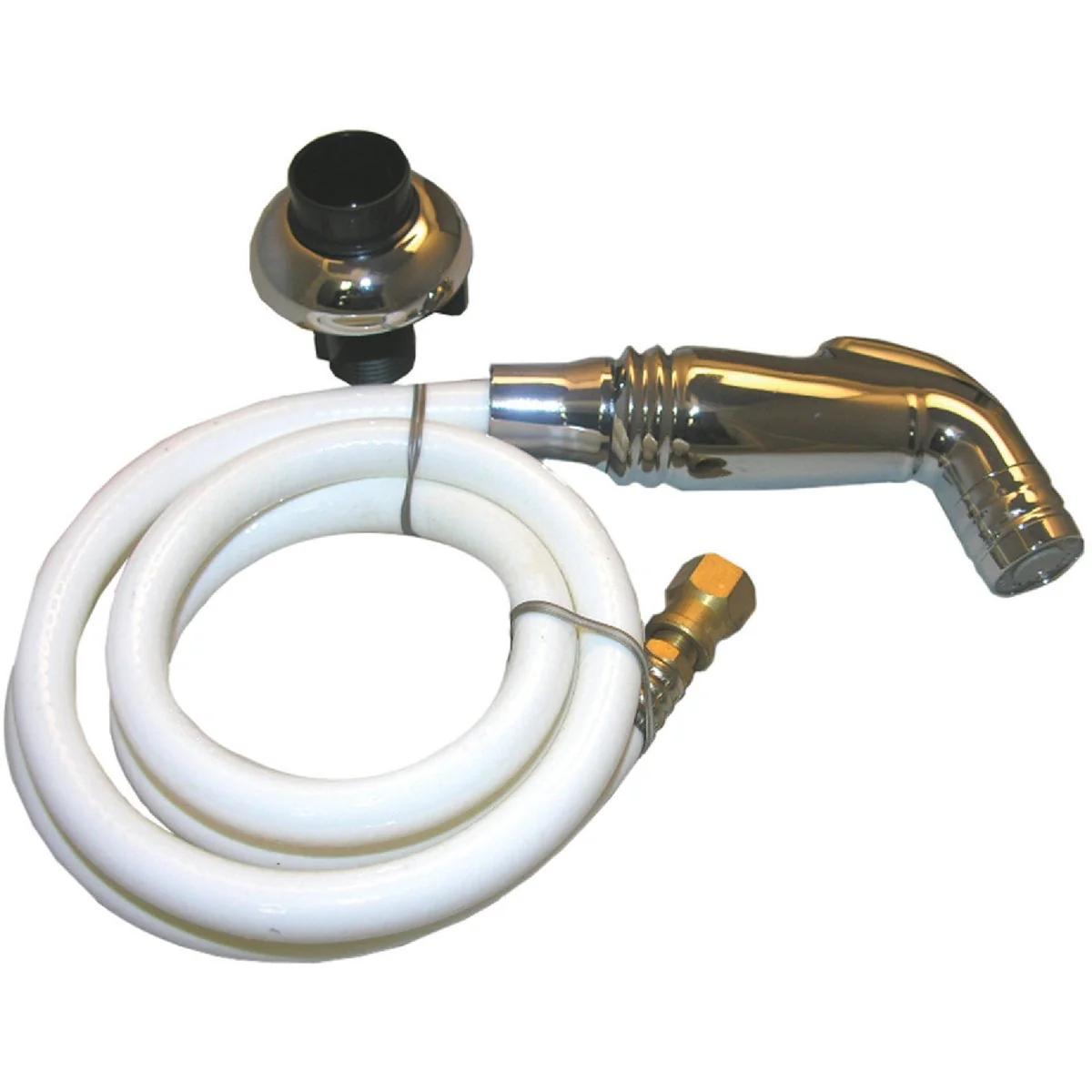 Pure Lasco 48 In. Chrome Spray Head with Hose Sprayer Healthy