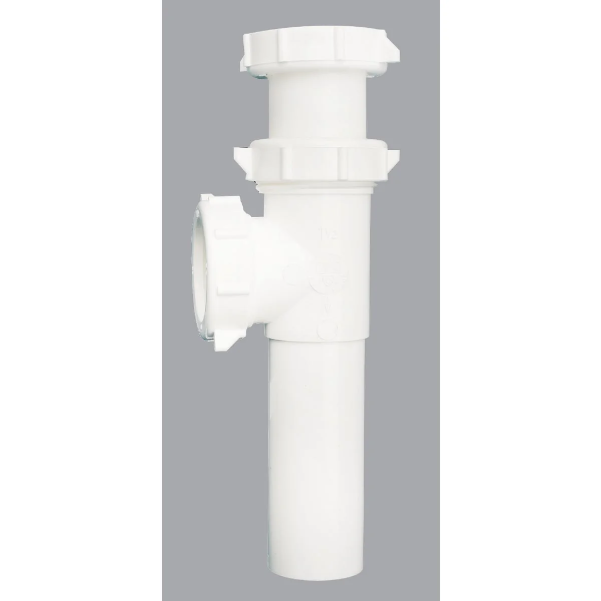 Official Do it 1-1 2 In. White Plastic End Outlet Tee Casual