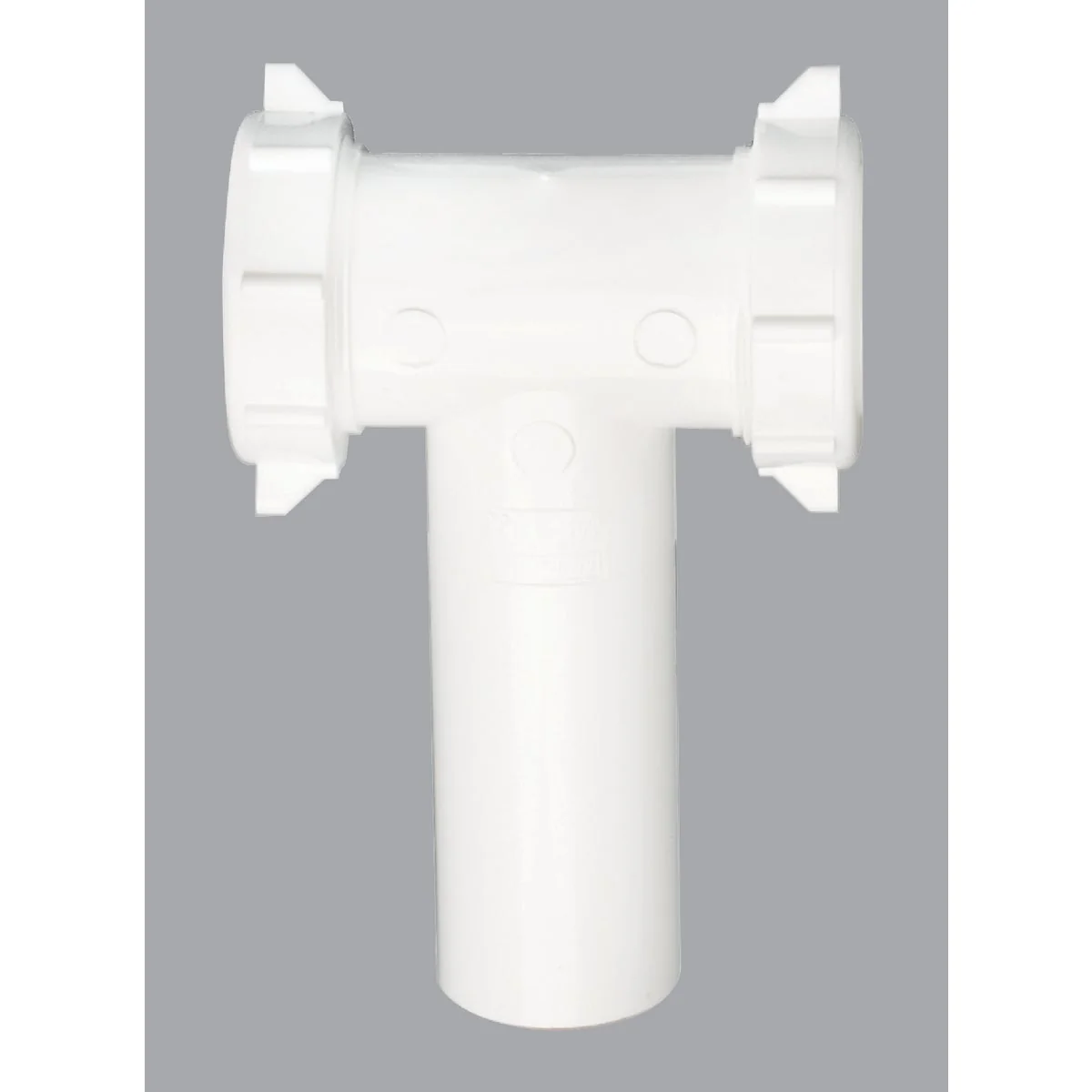 Secure Do it 1-1 2 In. White Plastic Tee Innovative