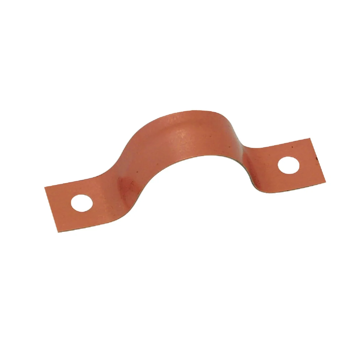 Efficient Jones Stephens 3 4 In. Copper Plated Steel Pipe Strap Effective