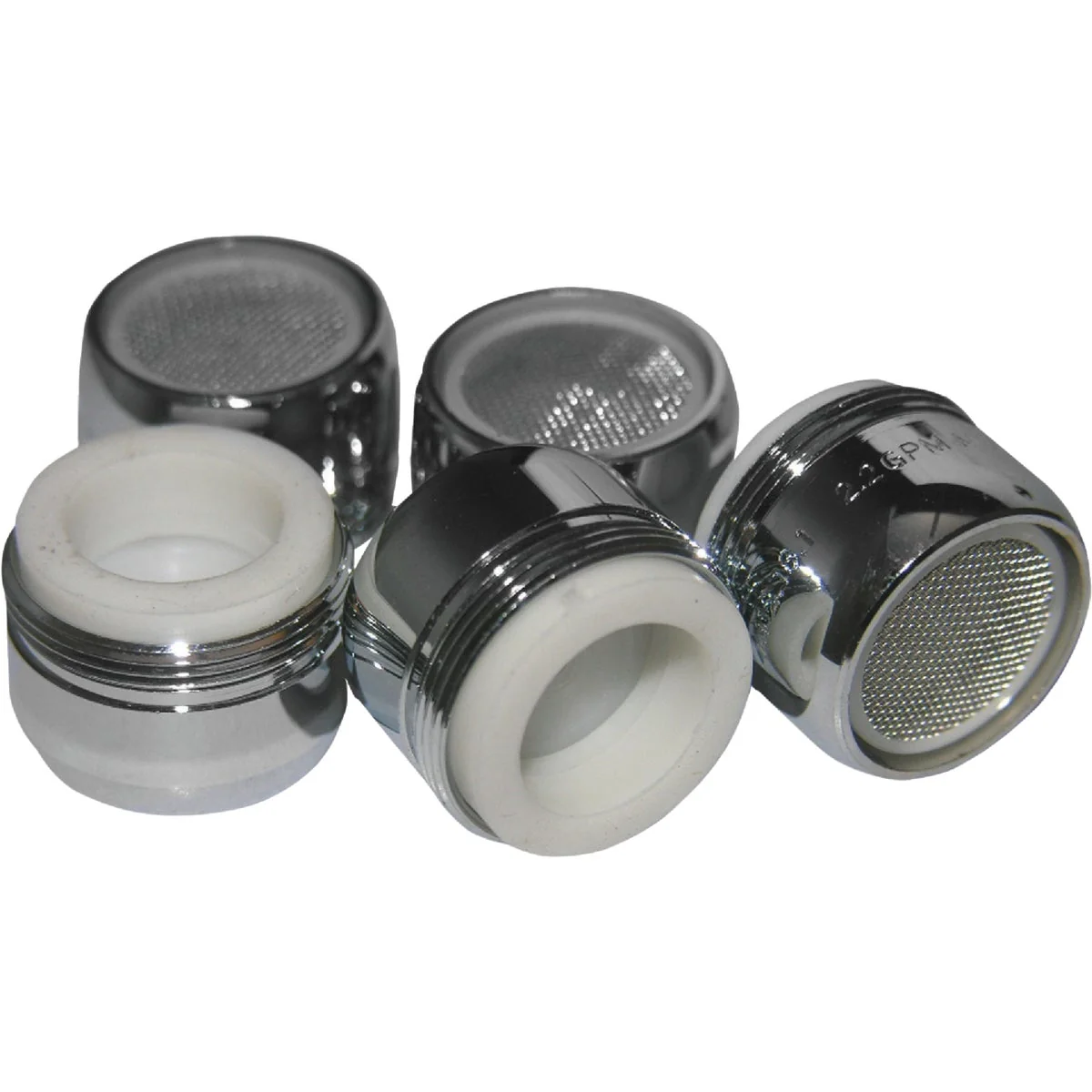 Powerful Lasco 1.8 GPM 55 64 In. Male Dual Thread Aerator Chrome-Plated 5-Pack Effective