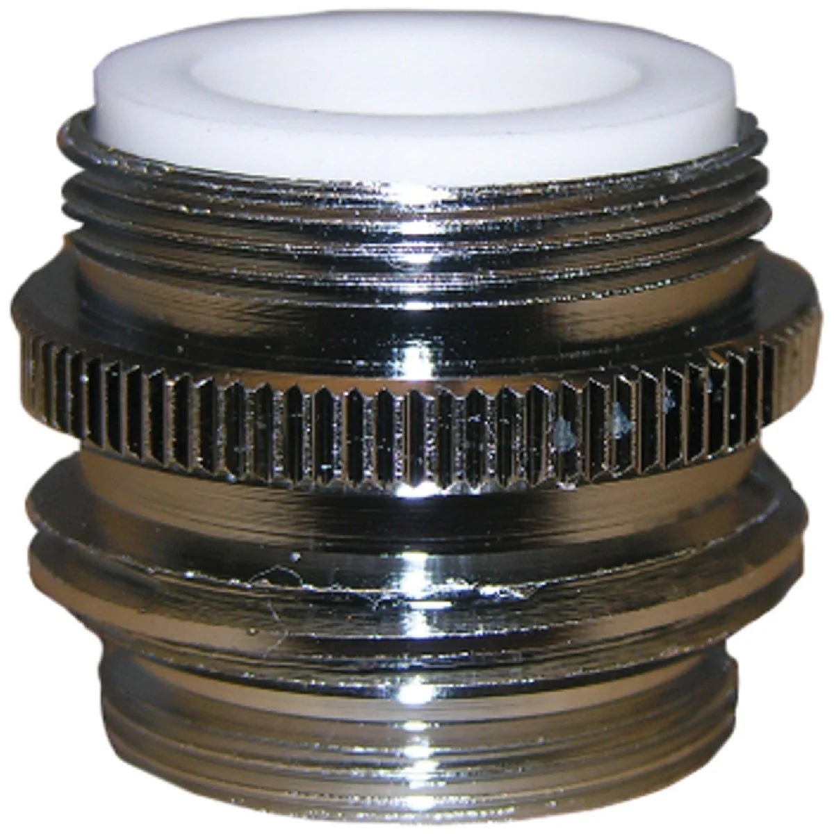 Safe Lasco No Lead Dual Thread Male Faucet Adapter Chrome-Plated Exclusive