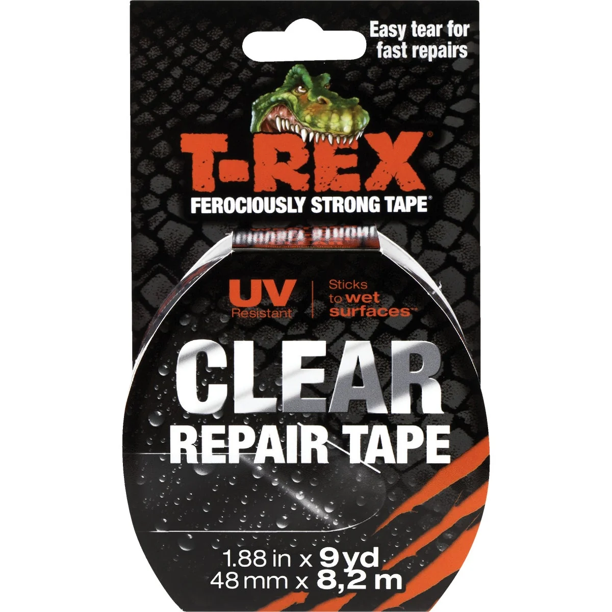 Modern T-REX 1.88 In. x 9 Yd. Repair Tape Clear Durable