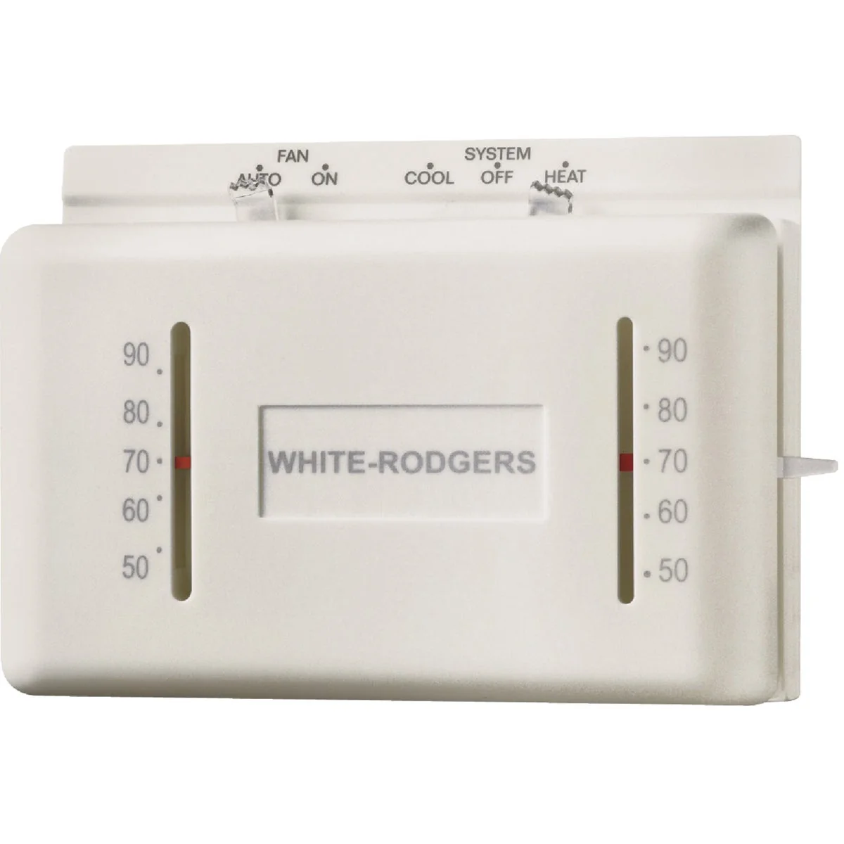 Sophisticated White Rodgers 24V Off-White Mechanical Thermostat Prestigious