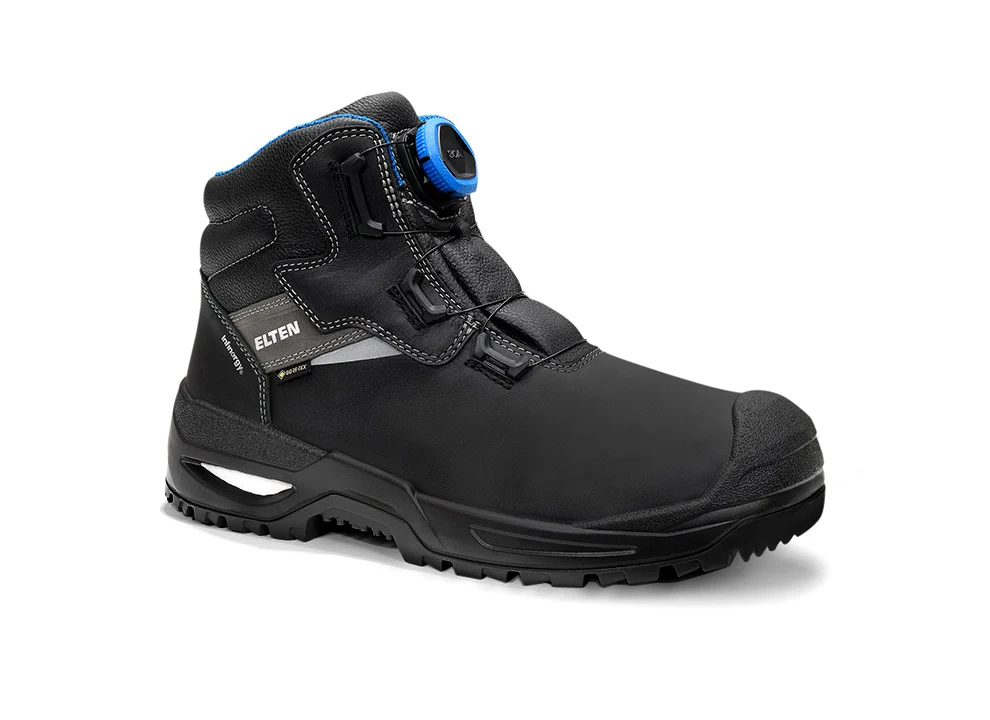 Optimized STEFANO XXSG BOA® GTX® black-blue Mid ESD S3S CI – 768751 Verified