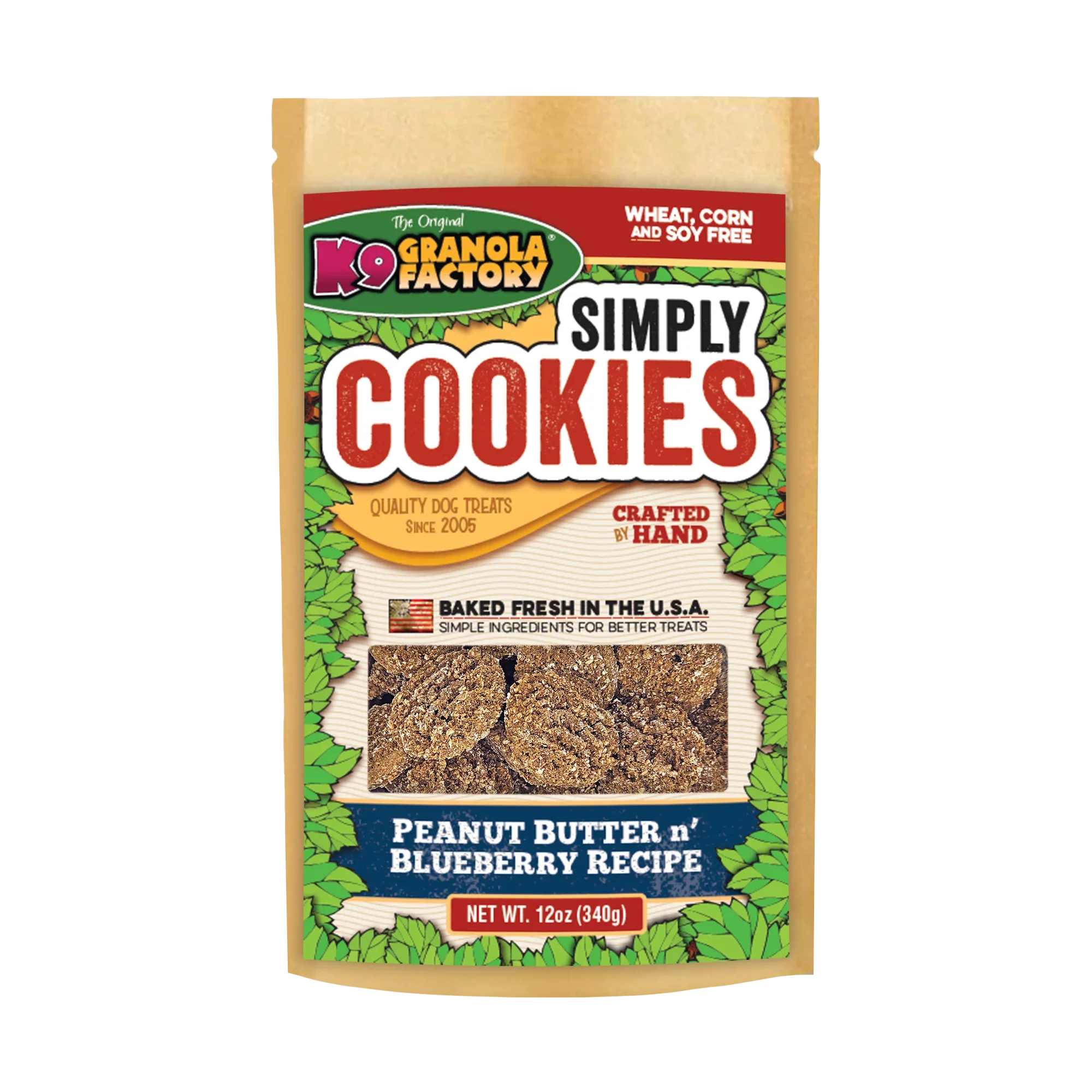Efficient K9 GRANOLA SIMPLY COOKIES PEANUT BUTTER N BLUEBERRY Advanced