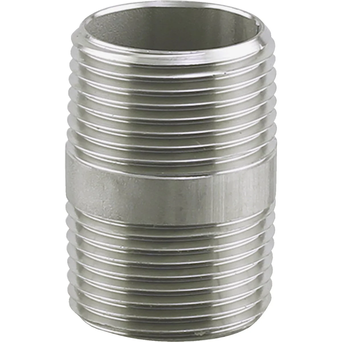 Functional PLUMB-EEZE 3 8 In. MIP x 3 In. Stainless Steel Nipple Artisan