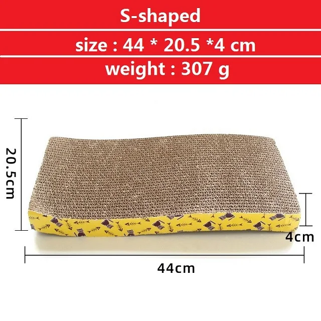 Authentic Multiple Shapes Clean Design Cat Scratcher And Couch 2 in 1 World-Class