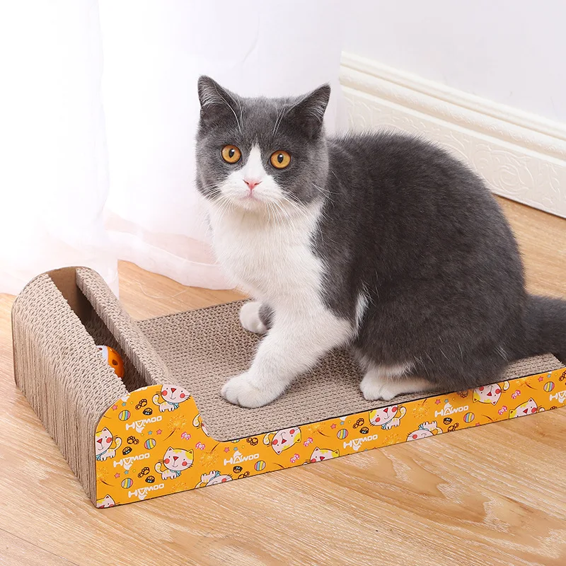 Elegant Corrugated cat Scratch Board Environmentally Friendly