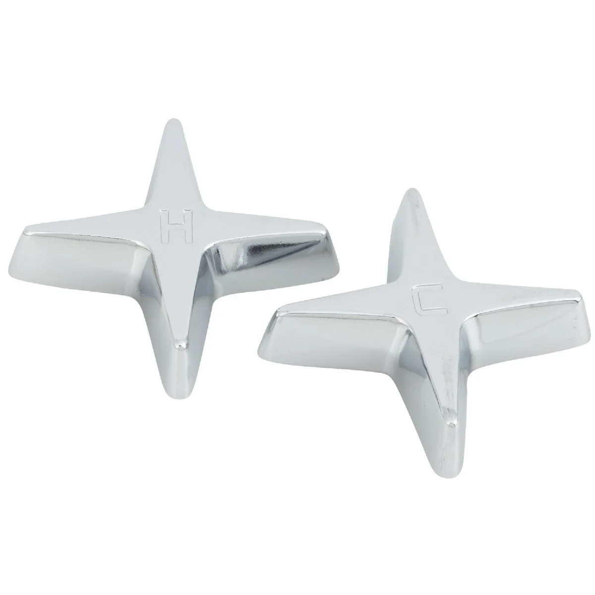 High-Performance Do it Cross Pattern Chrome Faucet Handle Healthy