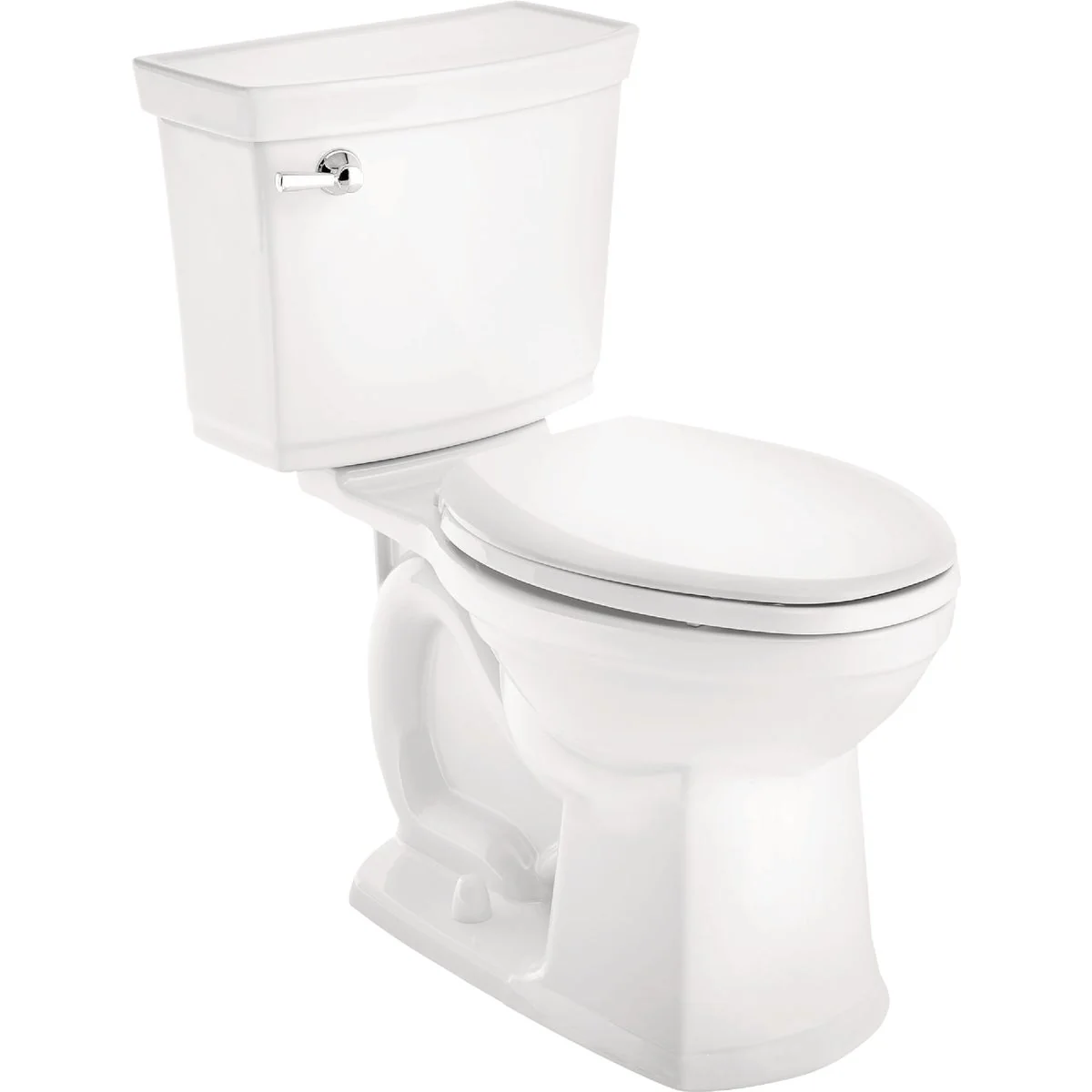 Solid American Standard Astute VorMax Right Height White Elongated Bowl 1.28 GPF Complete Toilet Carefully Designed