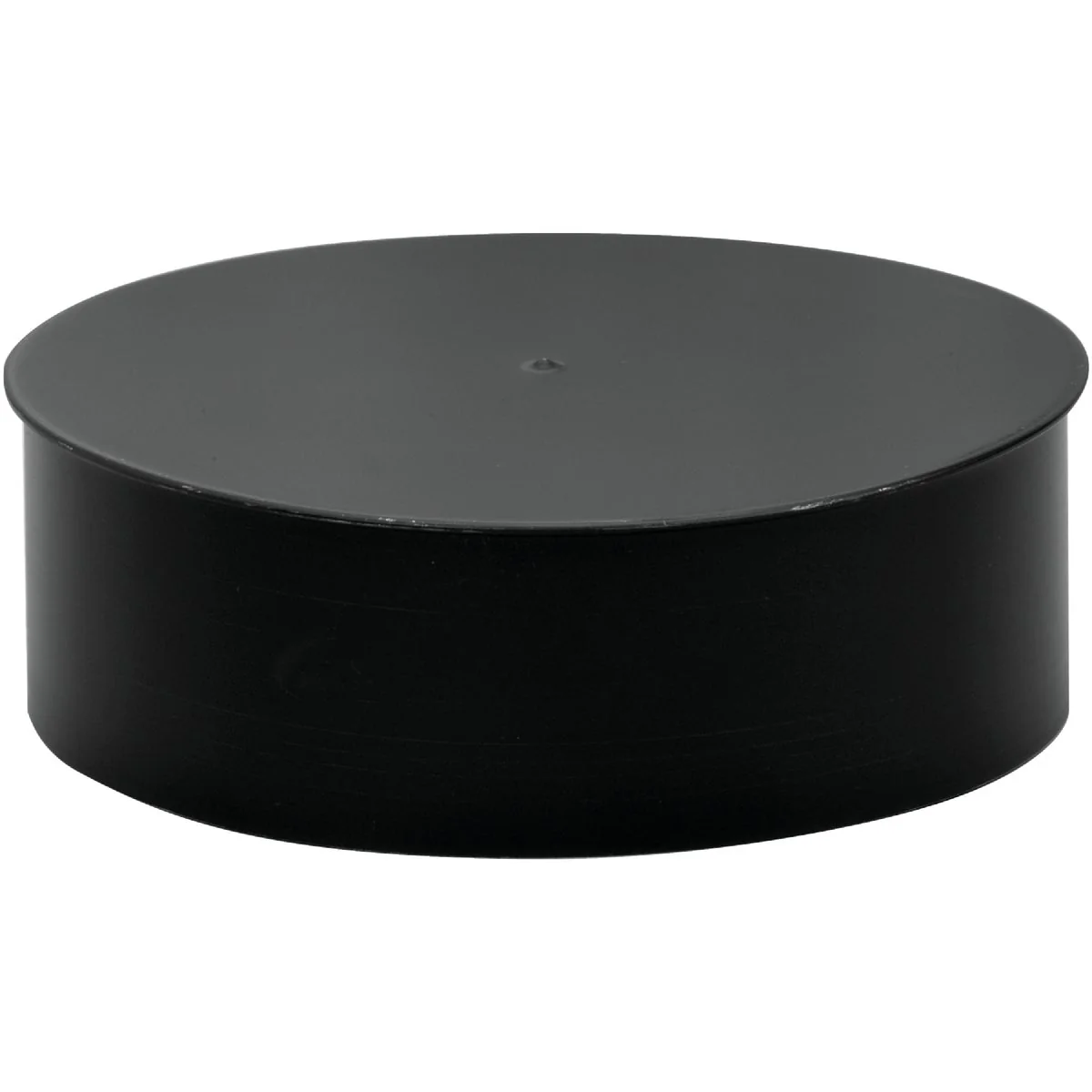 Enhanced Imperial Single Wall 8 In. 24 ga Black Tee Cap Sophisticated