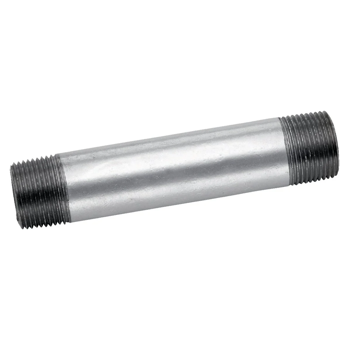 Smooth Anvil 1-1 4 In. x 8 In. Welded Steel Galvanized Nipple Natural