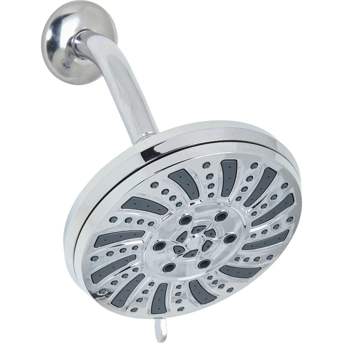 High-End Home Impressions 6-Spray 1.8 GPM Fixed Showerhead Chrome Smooth