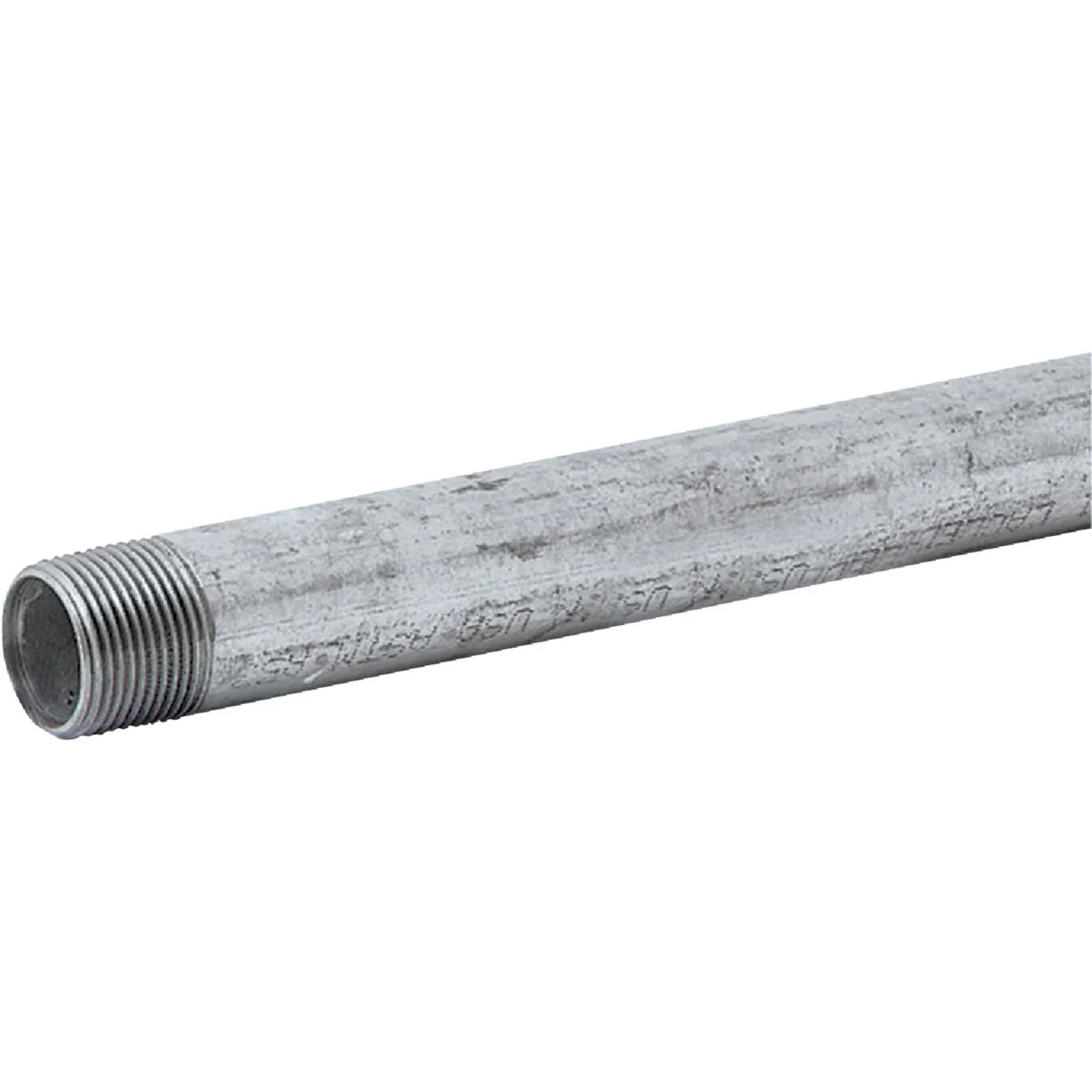 Breathable Southland 1-1 2 In. x 10 Ft. Carbon Steel Theaded Galvanized Pipe Safe