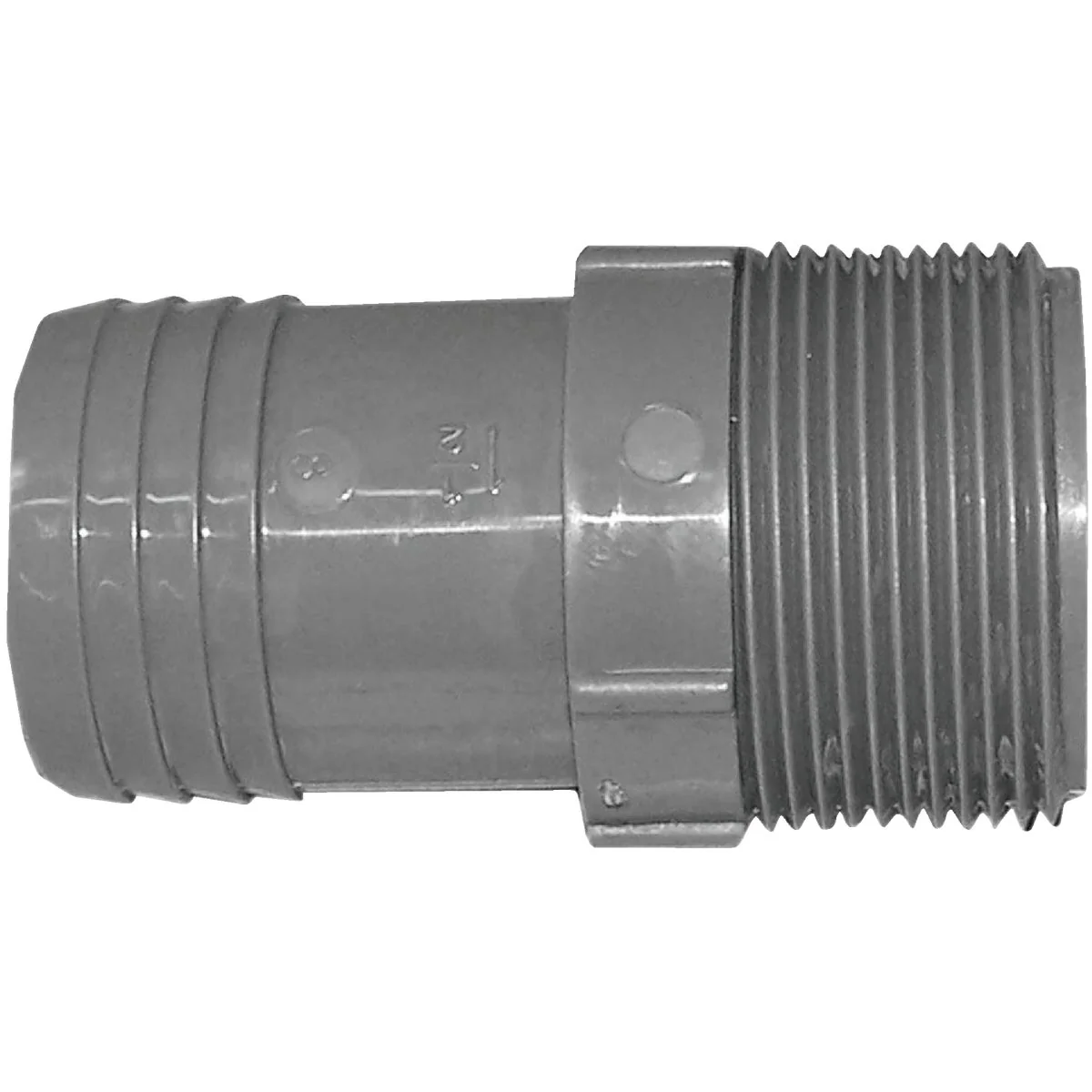 Efficient Boshart 1-1 2 In. Insert x 1-1 2 In. MIP Polypropylene Hose Adapter Enhanced