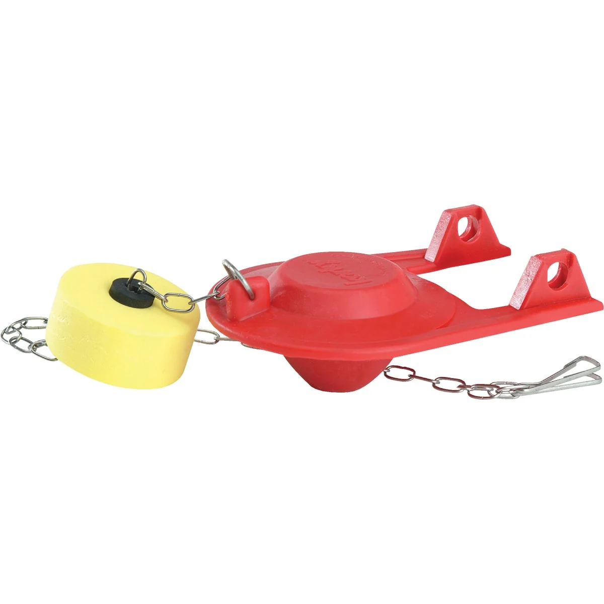 Clean Korky Plus 2 In. Rubber Adjustable Flapper with Float and Chain Elite