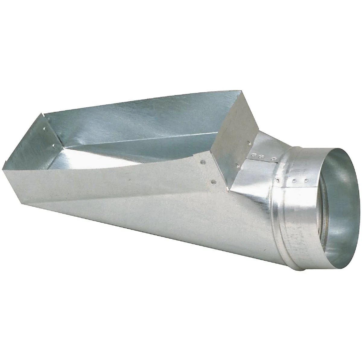 Dependable Imperial 30 Ga. 3-1 4 In. x 10 In. x 6 In. Galvanized End Boot Contemporary