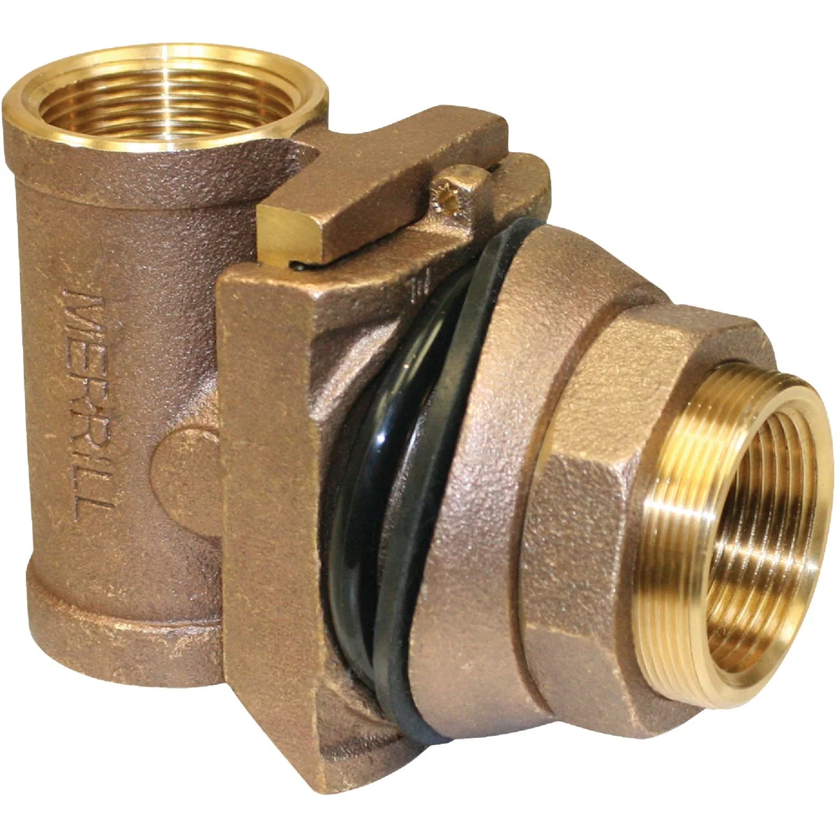 Innovative Merrill 1-1 4 In. x 1-1 4 In. FPT No-Lead Brass Pitless Adapter Breathable