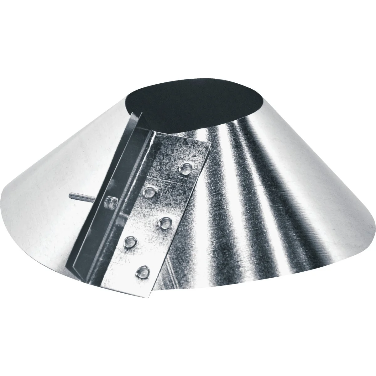 Genuine Imperial 6 In. Galvanized Storm Collar Convenient