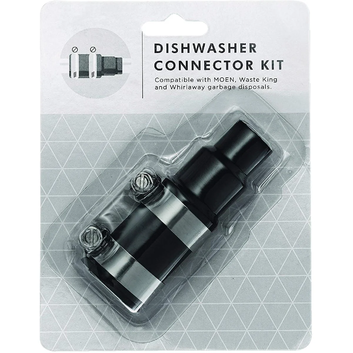 High-Grade Waste King Dishwasher Outlet Hose Connector Kit Functional