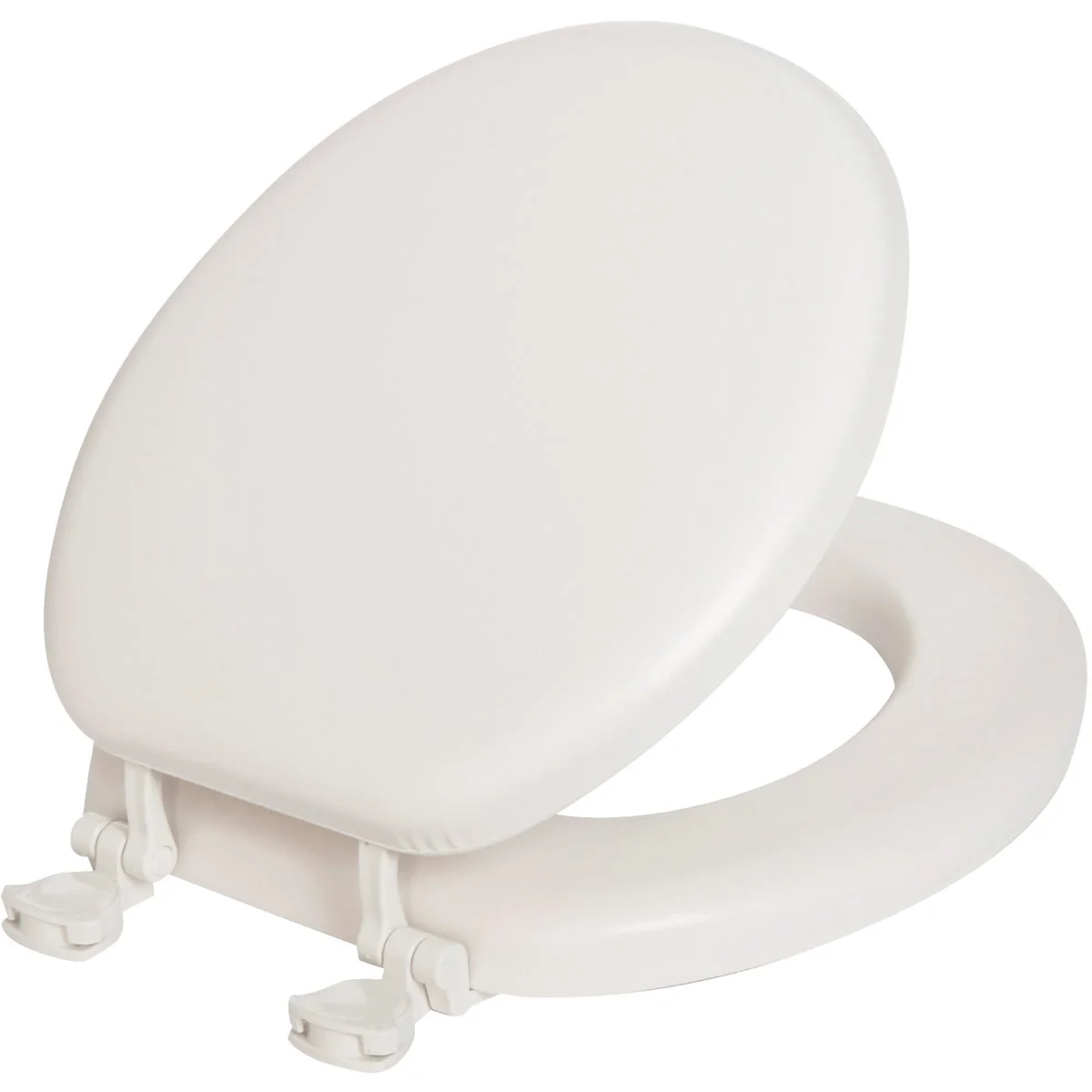 Top-Quality Mayfair by Bemis Round Closed Front Premium Soft White Toilet Seat Smart