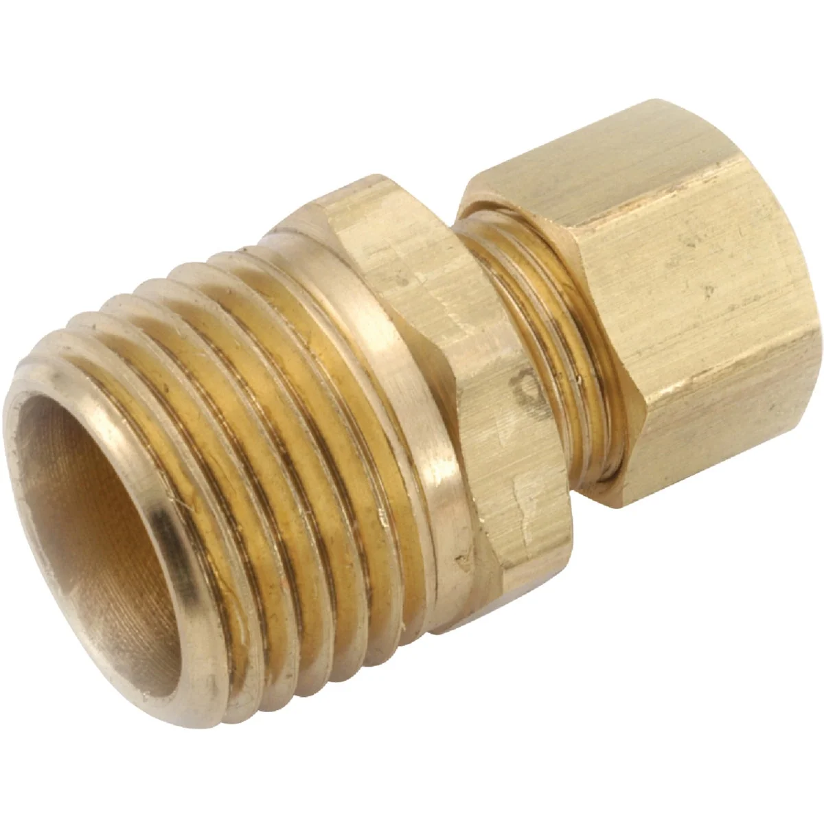 Recyclable Anderson Metals 5 8 In. x 3 4 In. Brass Male Union Compression Adapter Carefully Designed
