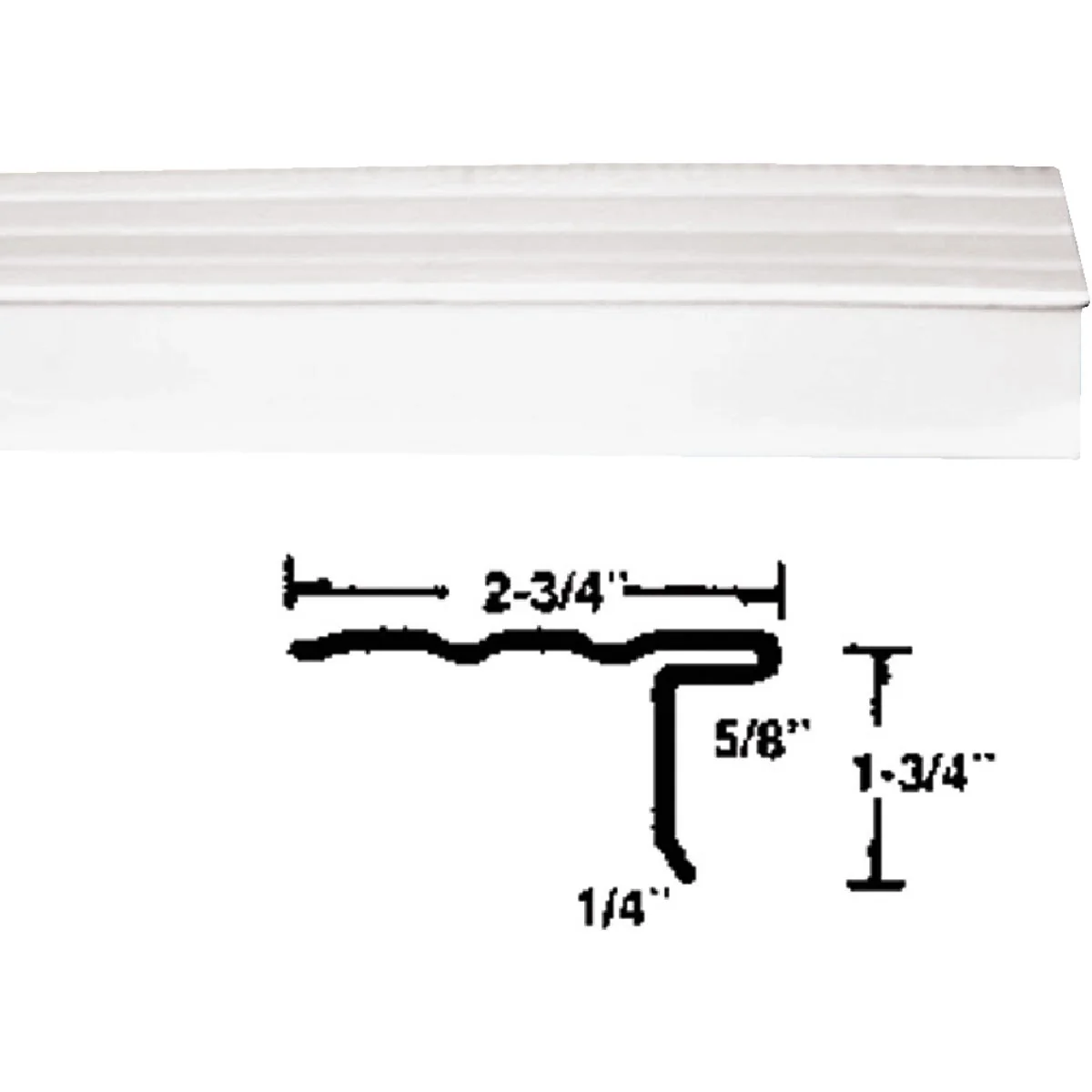 Superior Klauer LL6 Roof Edge Flashing White Durable